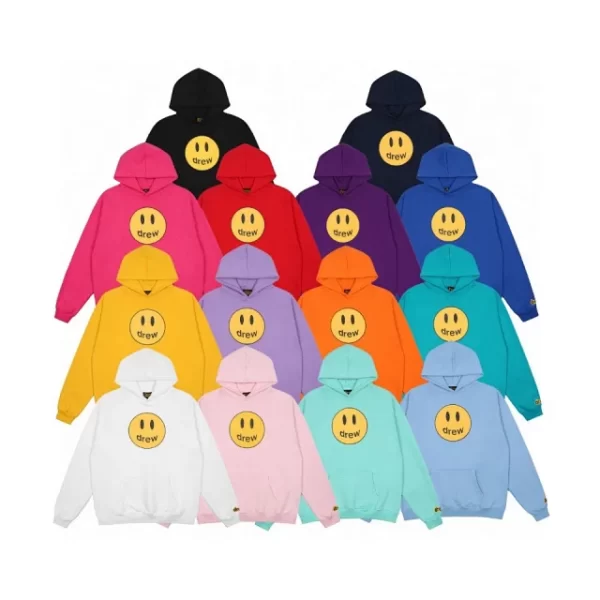 Drew Smile Hoodie – FOG-Inspired American Streetwear Pullover-401