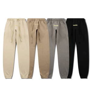 FOG Essentials Season 6 Sweatpants – 3M Reflective Logo, Fleece-Lined High-Street Style-399
