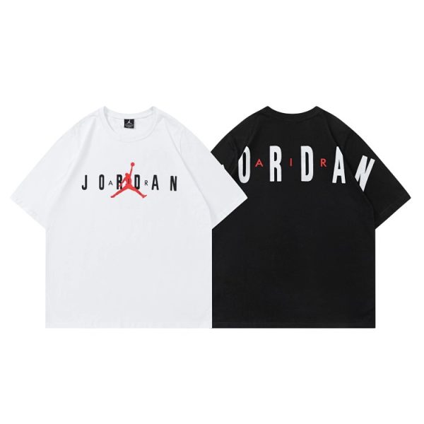 JORDAN Basic Crew Neck Tee Streetwear Short Sleeve-373