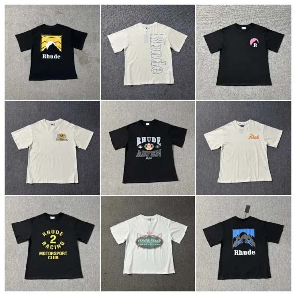 RHUDE Fashion T-shirts-659