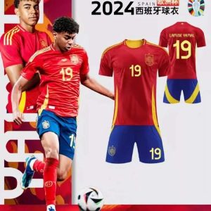Spain World Cup Yamal Gabi Busquets same jersey-664
