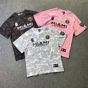 Bape x miami Fashion T-shirts-682