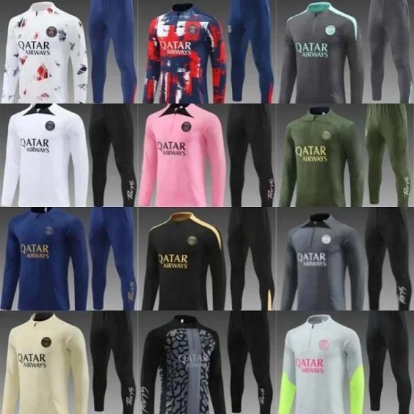 Autumn and Winter Football Jersey Training Suit-685
