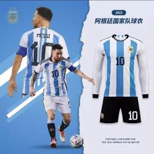 Argentina National Team Messi Same Football Jersey-755