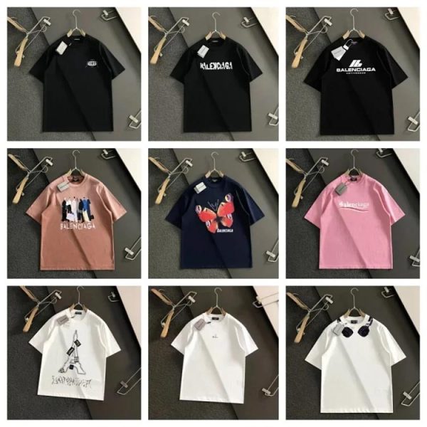 Balenciaga Fashion T-shirts Shirts-767