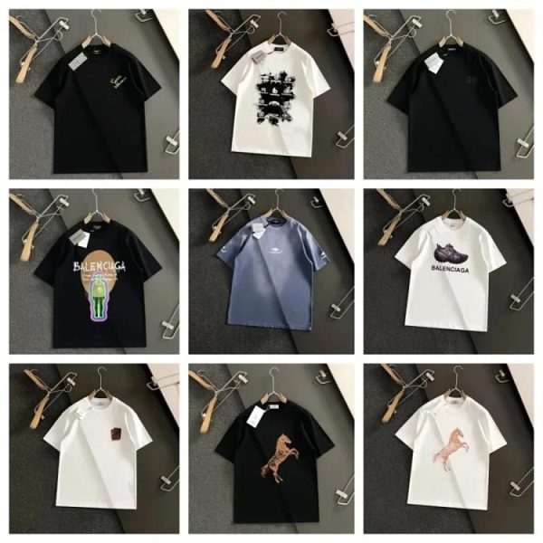 Balenciaga Fashion T-shirts Shirts-768