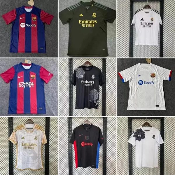 Real Madrid Barcelona jersey football uniform -778