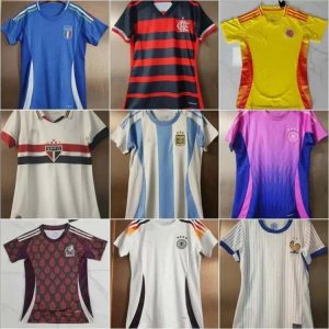 Women's slim fit fashion football jersey-797