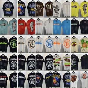 Hell Star Trend Street Hip Hop T-shirt-913