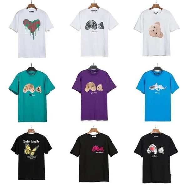 Palm angel print t-shirt-914