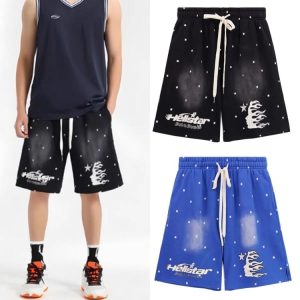 Hell Star Fashion Shorts-929
