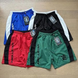 Hell Star Splicing Style Fashion casual shorts-935