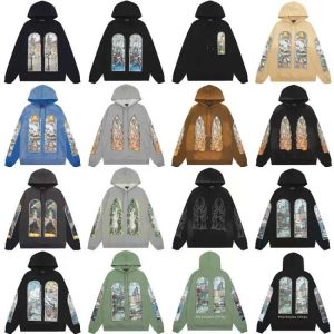 Who Decides War Fashionable hooded loose sweatshirt-938