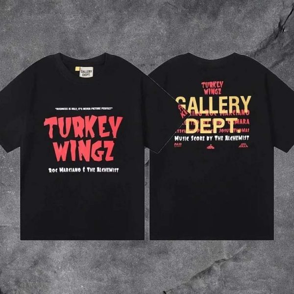 GALLERYDEPT Simple logo lettering fashion T-shirt-957