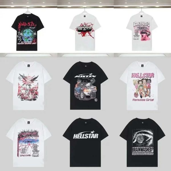 Hell Star Printed Trendy Fashion T-shirt-958