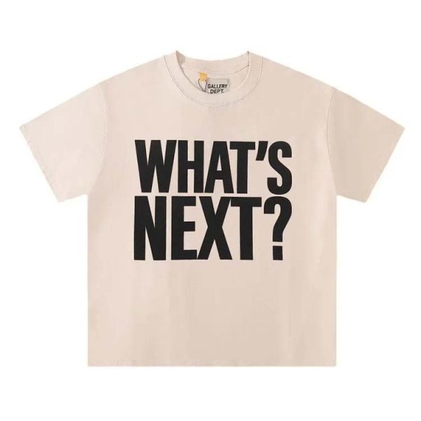 GALLERYDEPT Simple letter pattern fashion T-shirt-967