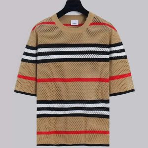 BURBERRY Breathable high quality T-shirt-985