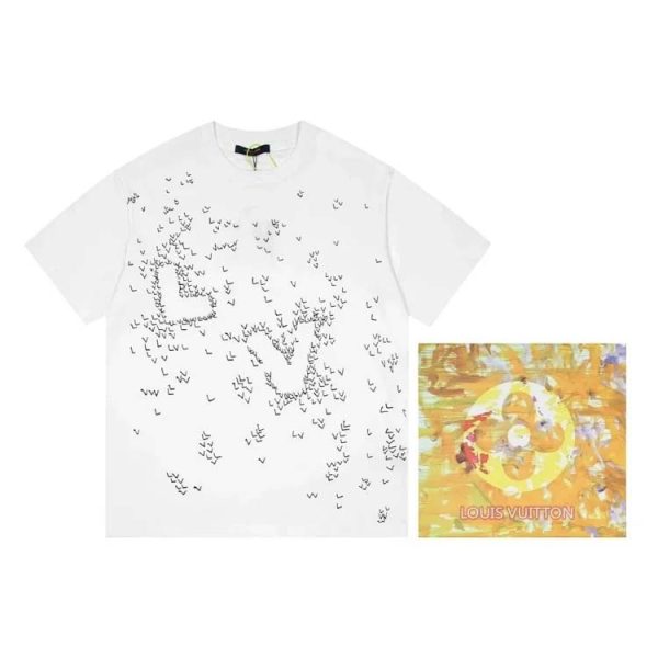 Louis Vuitton LV Fashionable simple T-shirt-998