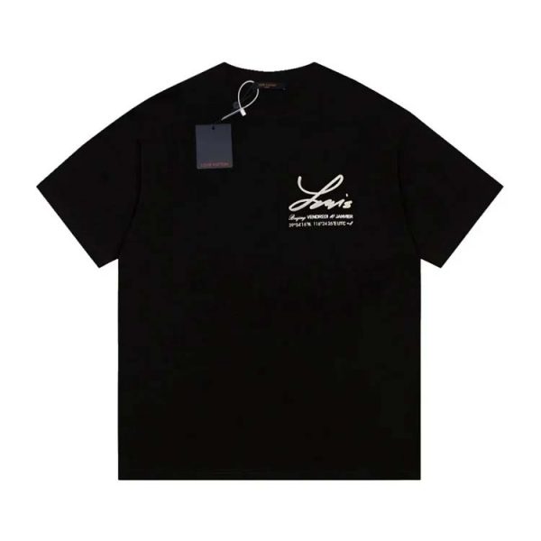 Louis Vuitton LV Fashionable simple T-shirt-1001