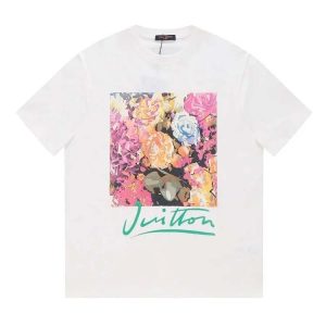 Louis Vuitton LV Colorful printed T-shirt-1002