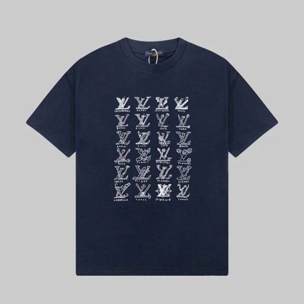 Louis Vuitton LV Fashionable simple T-shirt-1006