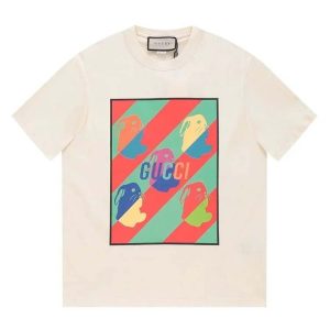 GUCCI Colorful printed T-shirt-1014