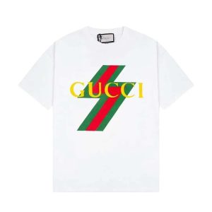 GUCCI Colorful logo print T-shirt-1015