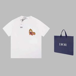 Dior Simple logo print T-shirt-1019
