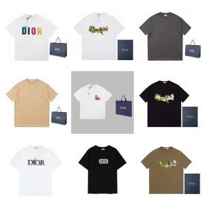Dior Simple logo print T-shirt-1024