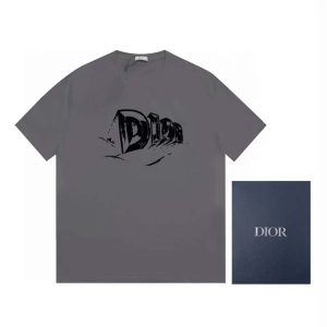 Dior Simple logo print T-shirt-1025