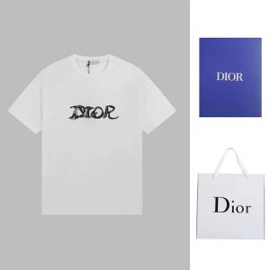 Dior Simple logo T-shirt-1027