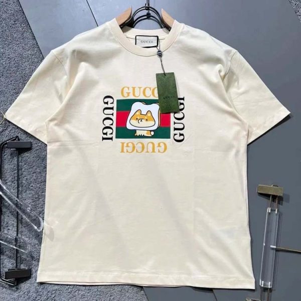GUCCI Cat graphic T-shirt-1045