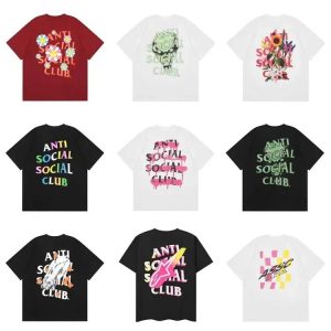 ASSC Anti Social Club Colorful graphic T-shirt-1051