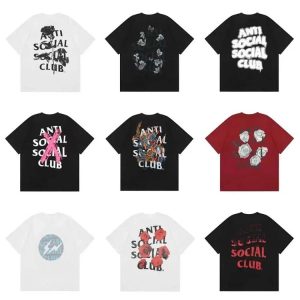 ASSC Anti Social Club Colorful graphic T-shirt-1054