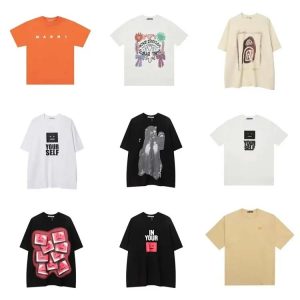 MARNI Fashionable graphic color T-shirt-1059