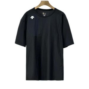 DESCENTE Fashion solid color popular T-shirt-1061
