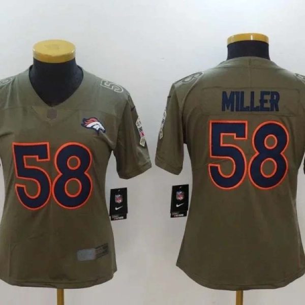 Women's Slim Fit Fashion Jersey Football Babes-1070