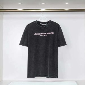 alexanderwang Washed cloth vintage distressed T-shirt-1076