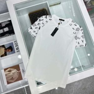 VERSACE Fashionable simple T-shirt-1082