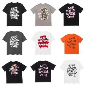 ASSC Anti Social Club Colorful graphic T-shirt-1085