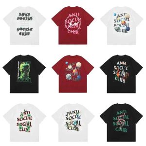 ASSC Anti Social Club Colorful graphic T-shirt-1086