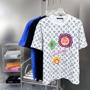 Louis Vuitton fashionable versatile men's short-sleeved T-shirt-1099
