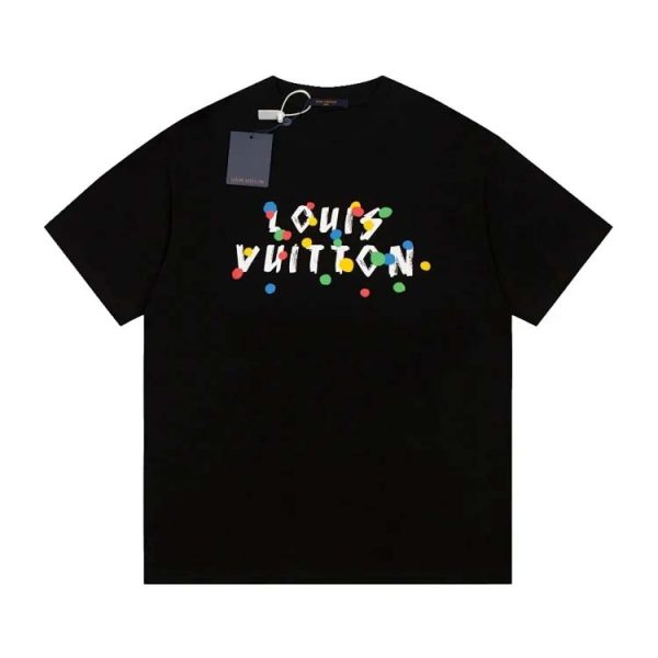 Louis Vuitton LV  casual letter short-sleeved top T-shirt-1112