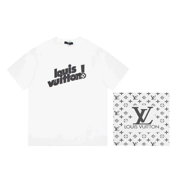 Louis Vuitton LV casual letter short sleeve top t-shirt-1114