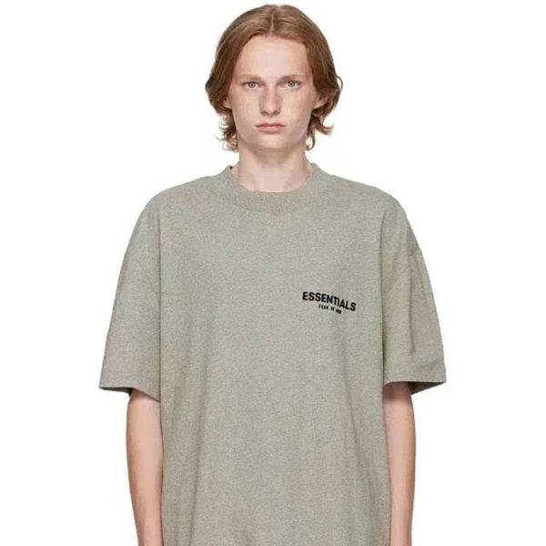ESSENTIALS New Fashion Letter Loose Short Sleeve T-shirt-1118