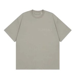 ESSENTIALS New Fashion Letter Loose Short Sleeve T-shirt-1119