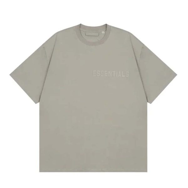 ESSENTIALS New Fashion Letter Loose Short Sleeve T-shirt-1119