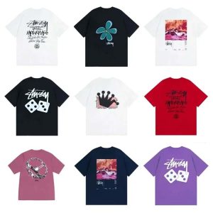 STU Fashion new printed cotton t-shirt-1133