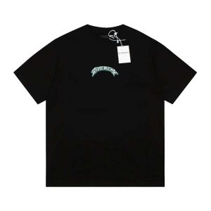 Givenchy Men's Western Dragon Print Short Sleeve T-Shirt-1147