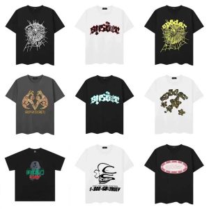 SP5DER Pegasus Knight Print Loose Casual Unisex T-Shirt-1152